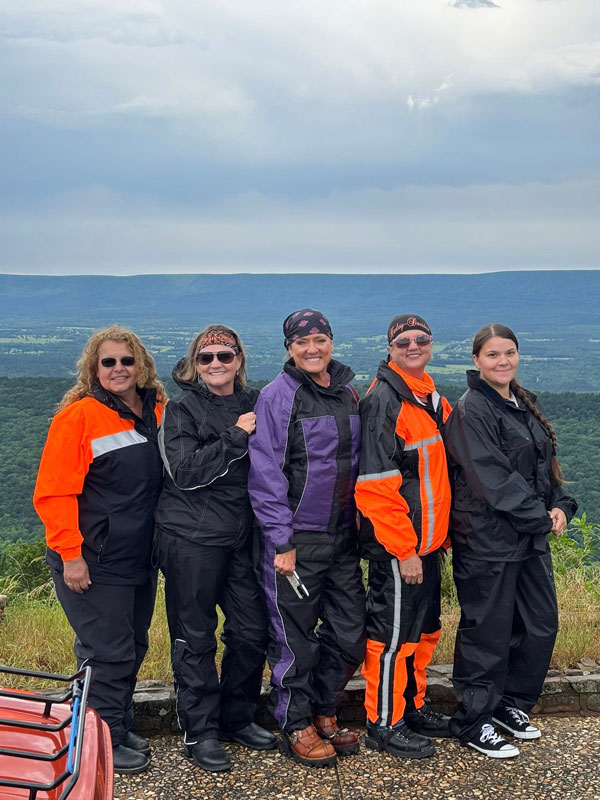 Group Of Women Outdoors